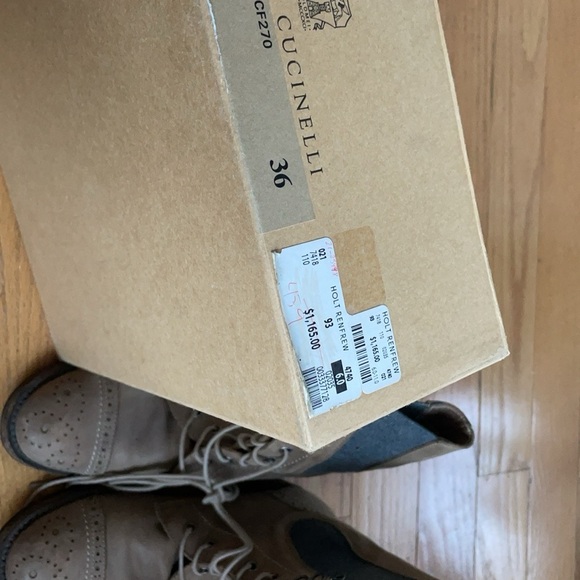 Brunello Cucinelli laced up combat boots - 36 - Picture 6 of 6